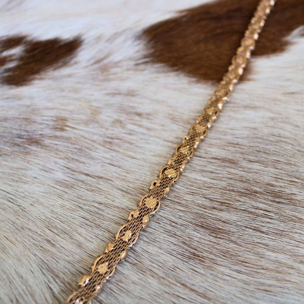 Willow Lane Hat Co. - Rose Gold Rhinestone Bling Hat Band - The Kate