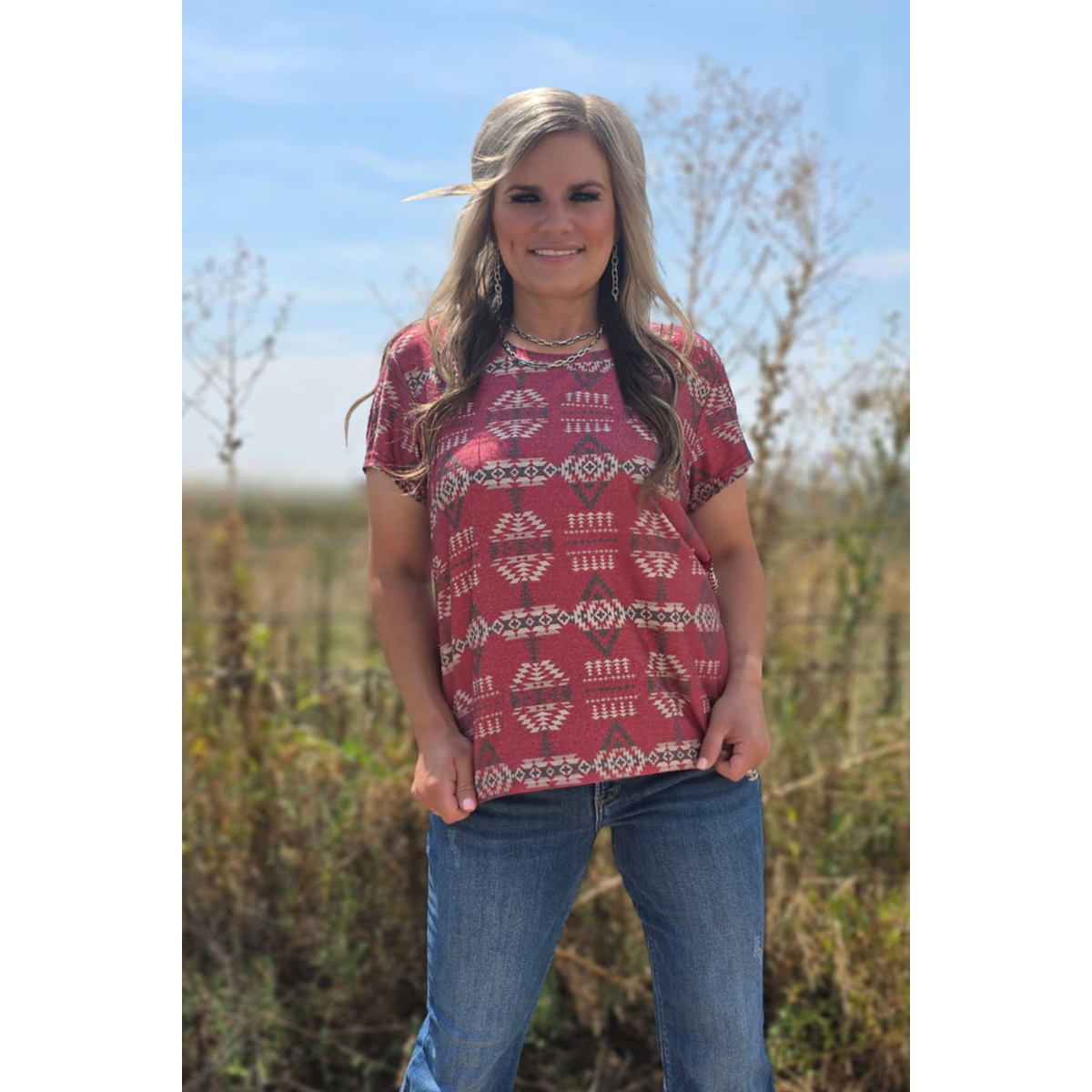 Sparkle Country Top