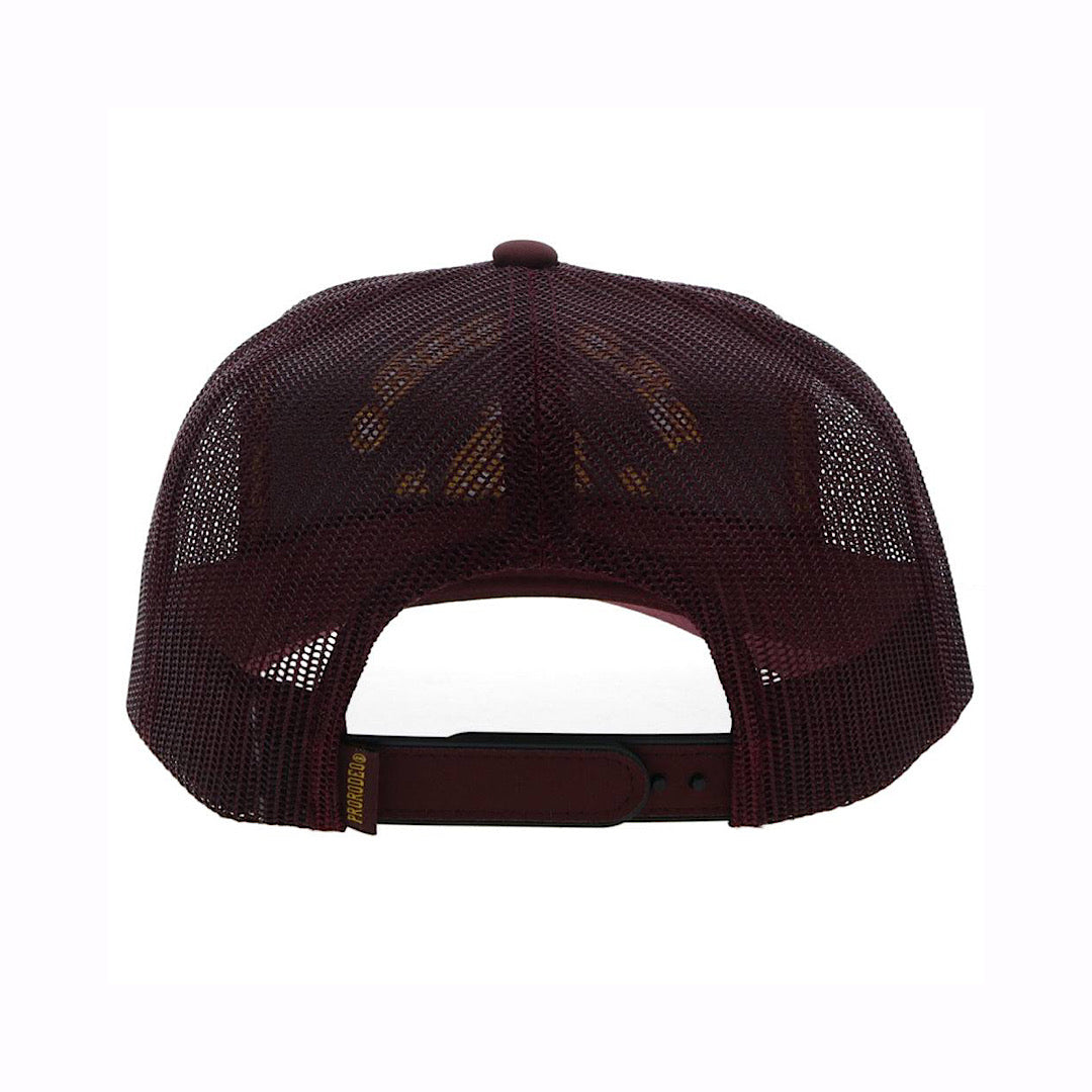 Hooey - Pro Rodeo Maroon Snap Back Men’s Ball Cap 2263T-MA