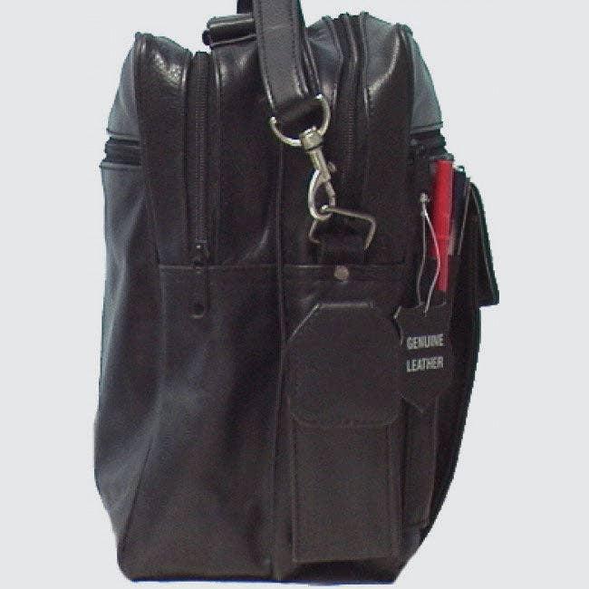 IGI CANADA - Genuine Leather Men's Large Shoulder Messenger Bag # 8550