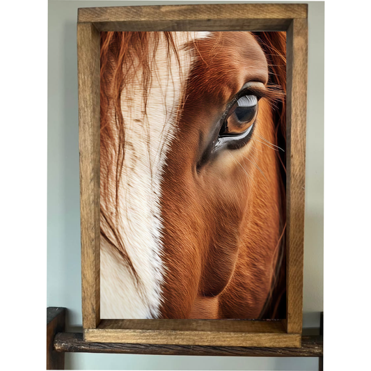 Watching You Horse Farmhouse Sign
