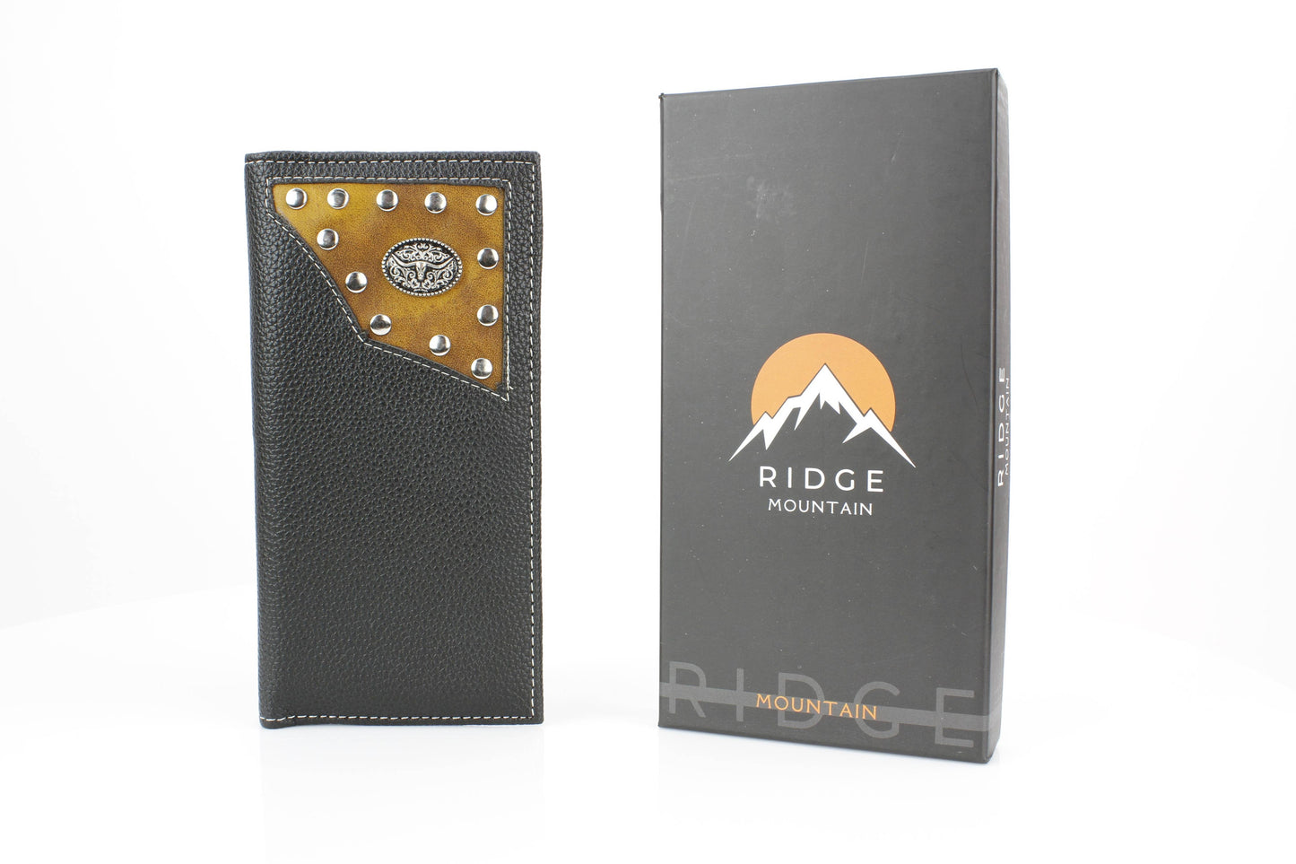 Rodeo Wallet with Bison Head Concho VL880