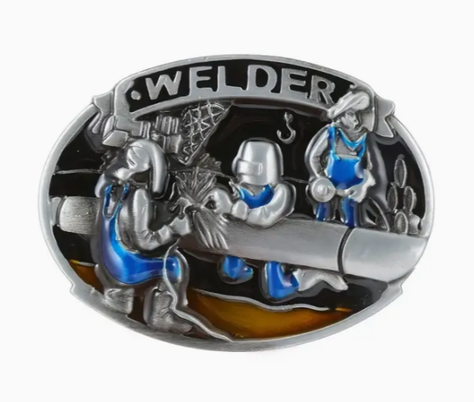 Welder Belt Buckle 1814