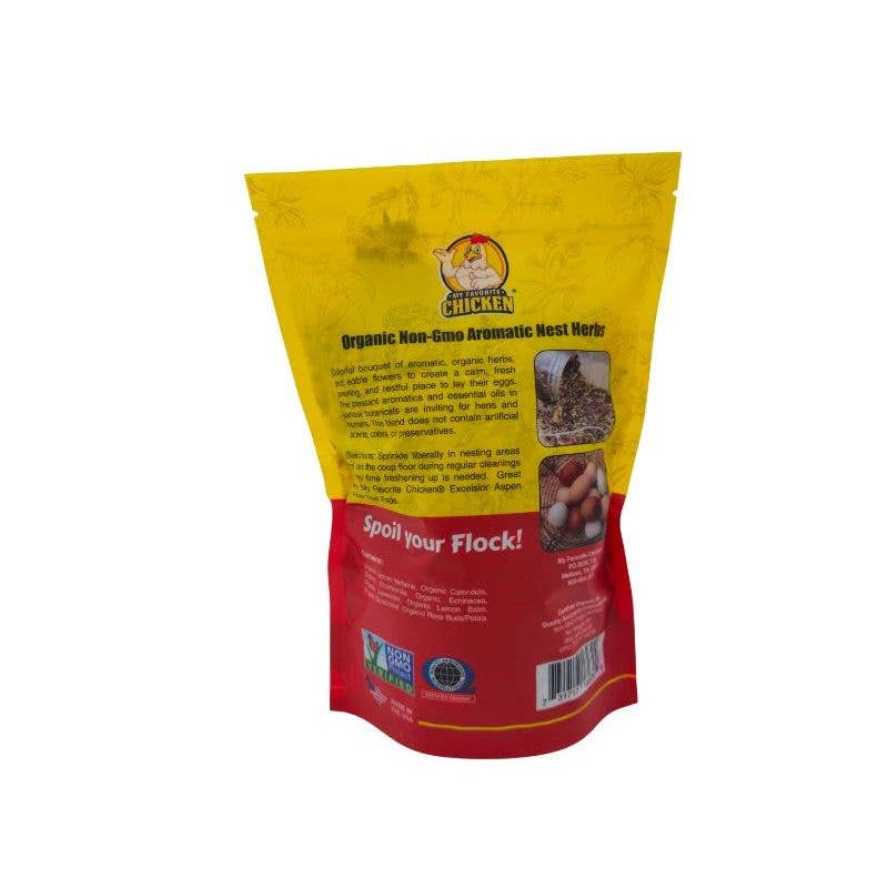 My Favorite Chicken - Nest Box Herbs for Hens, Organic, Non-GMO 6-oz