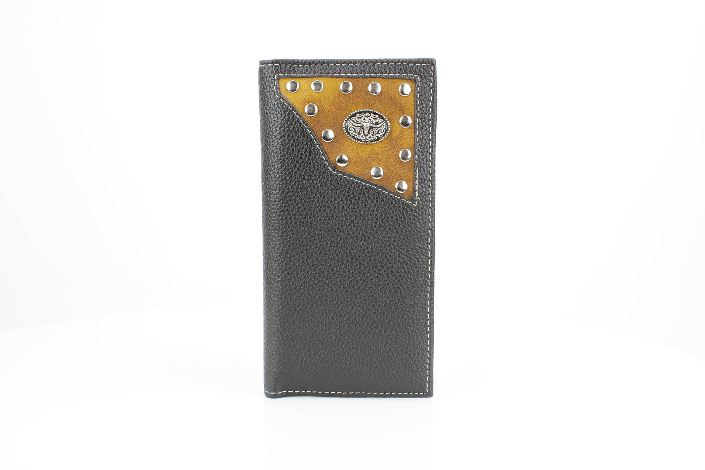 Rodeo Wallet with Bison Head Concho VL880