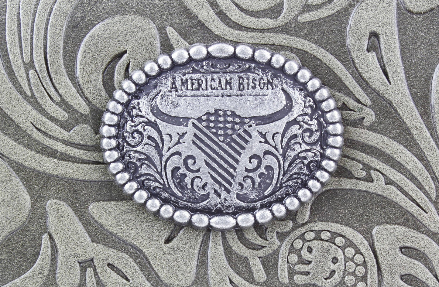 Zip Around Filigree Womens Wallet Clutch ABLW 41-25203