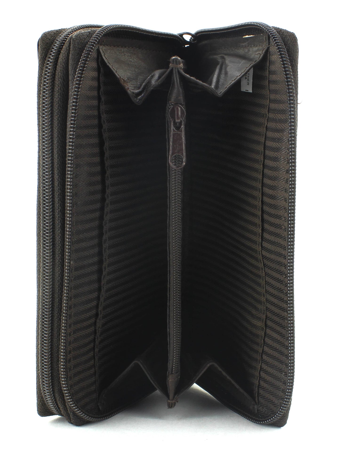 Double Zipper Women's Clutch 15585