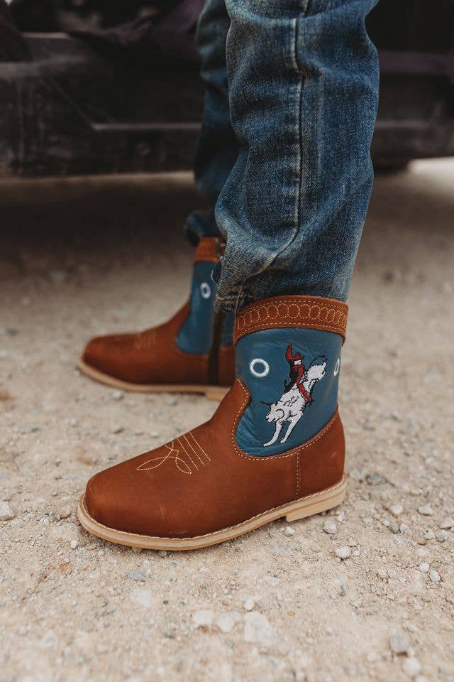 "Colt" Bucking Bull Toddler Boots