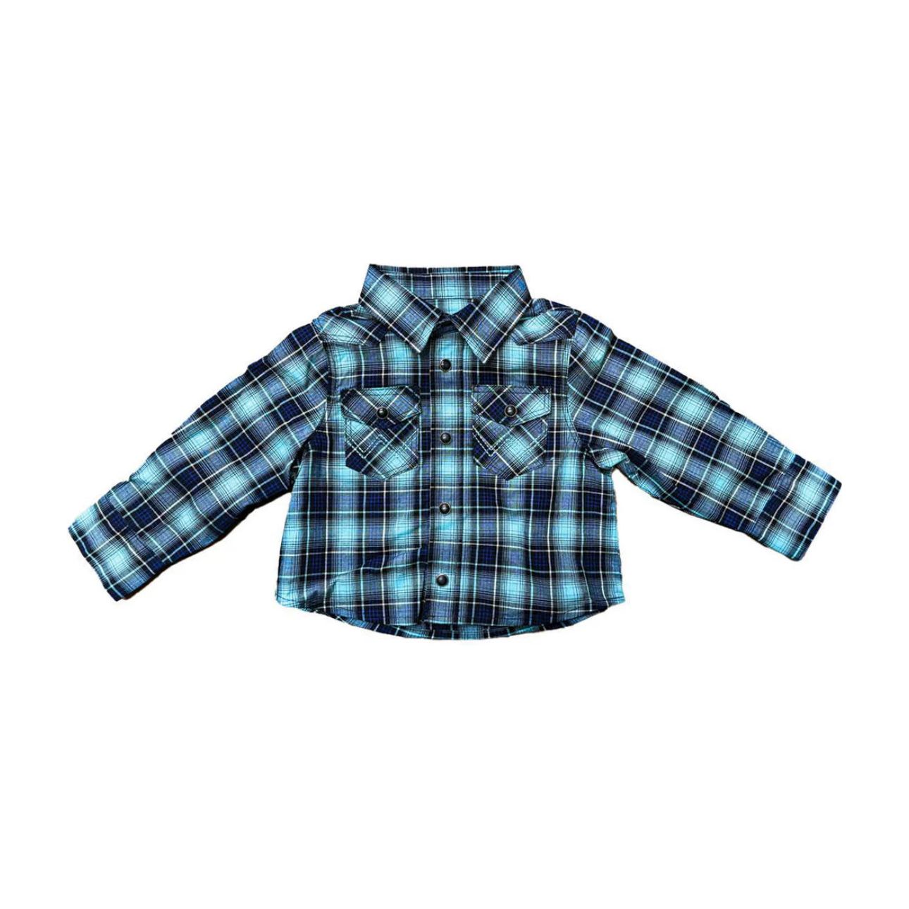 WRANGLER INFANT/TODDLER LONG SLEEVE WESTERN SHIRT 112355404