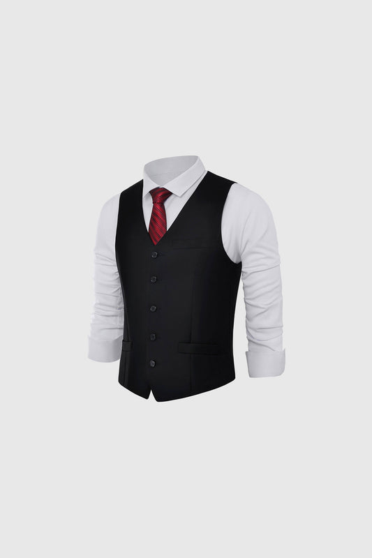 1920s Mens Formal Suit Business Vest