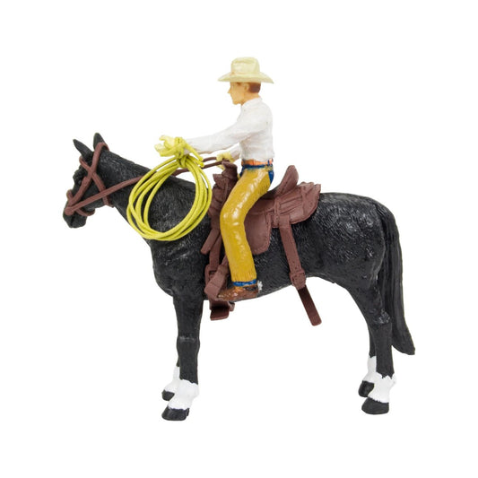 Cowboy On Horse