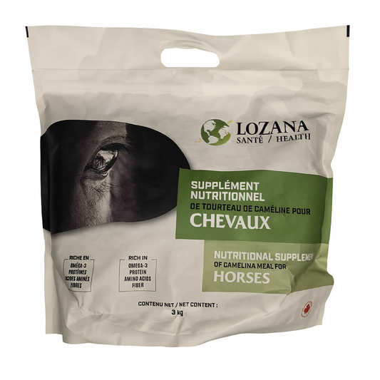 Lozana Camelina Meal for Horses 3kg