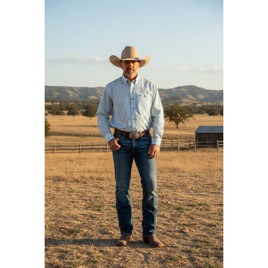 Wrangler Men's, George Straight, Long Sleeve, 112381967
