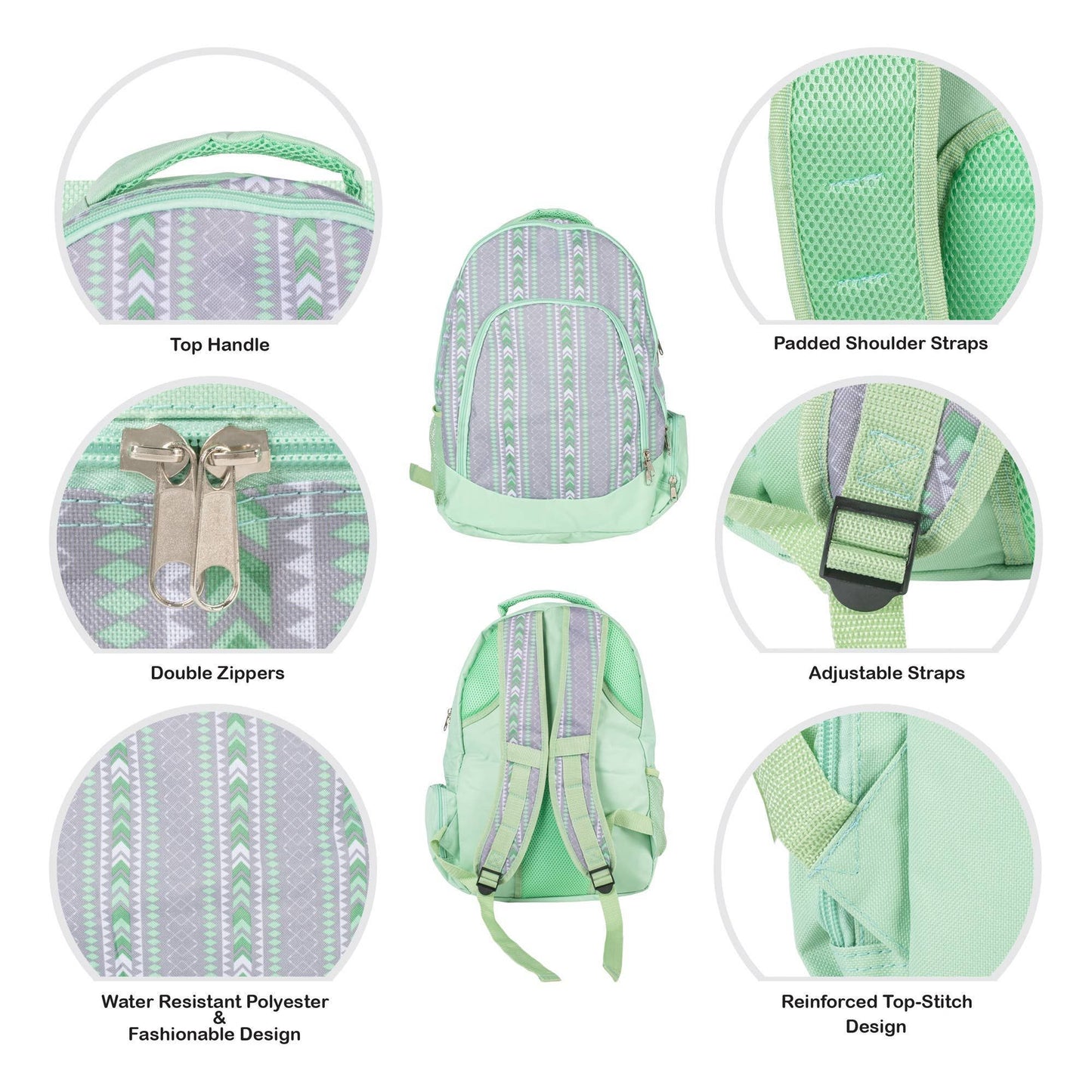 Tribal Vibes Backpack & Lunchbag Set