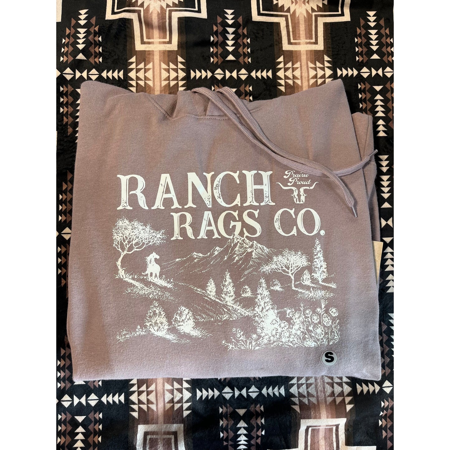 Ranch Rags Prairie Proud Scenic Hoodie