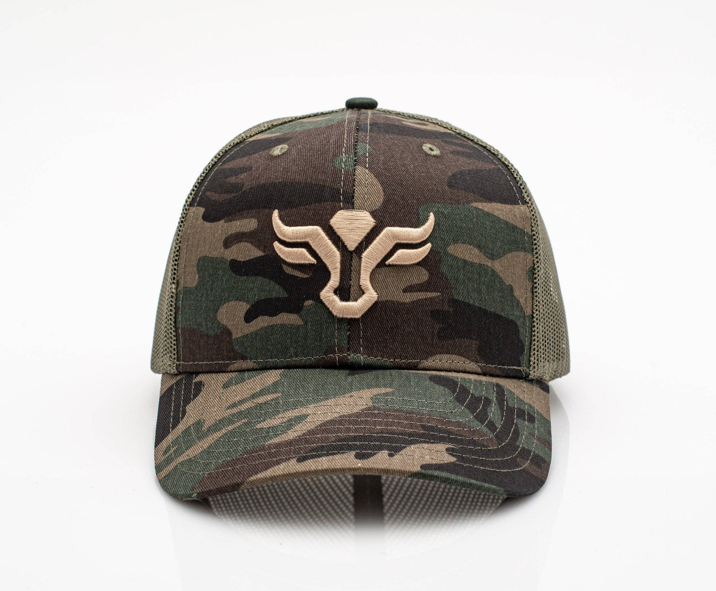Men’s Cotton Twill Mesh Western Cap –TH101-1107-CAMO