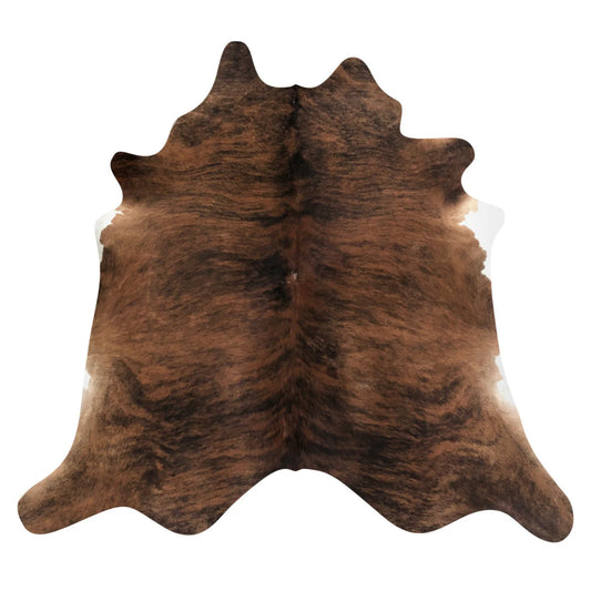Natural Brazilian Cowhide 6' 8" x 6' 10"
Mocha, Espresso & Ivory