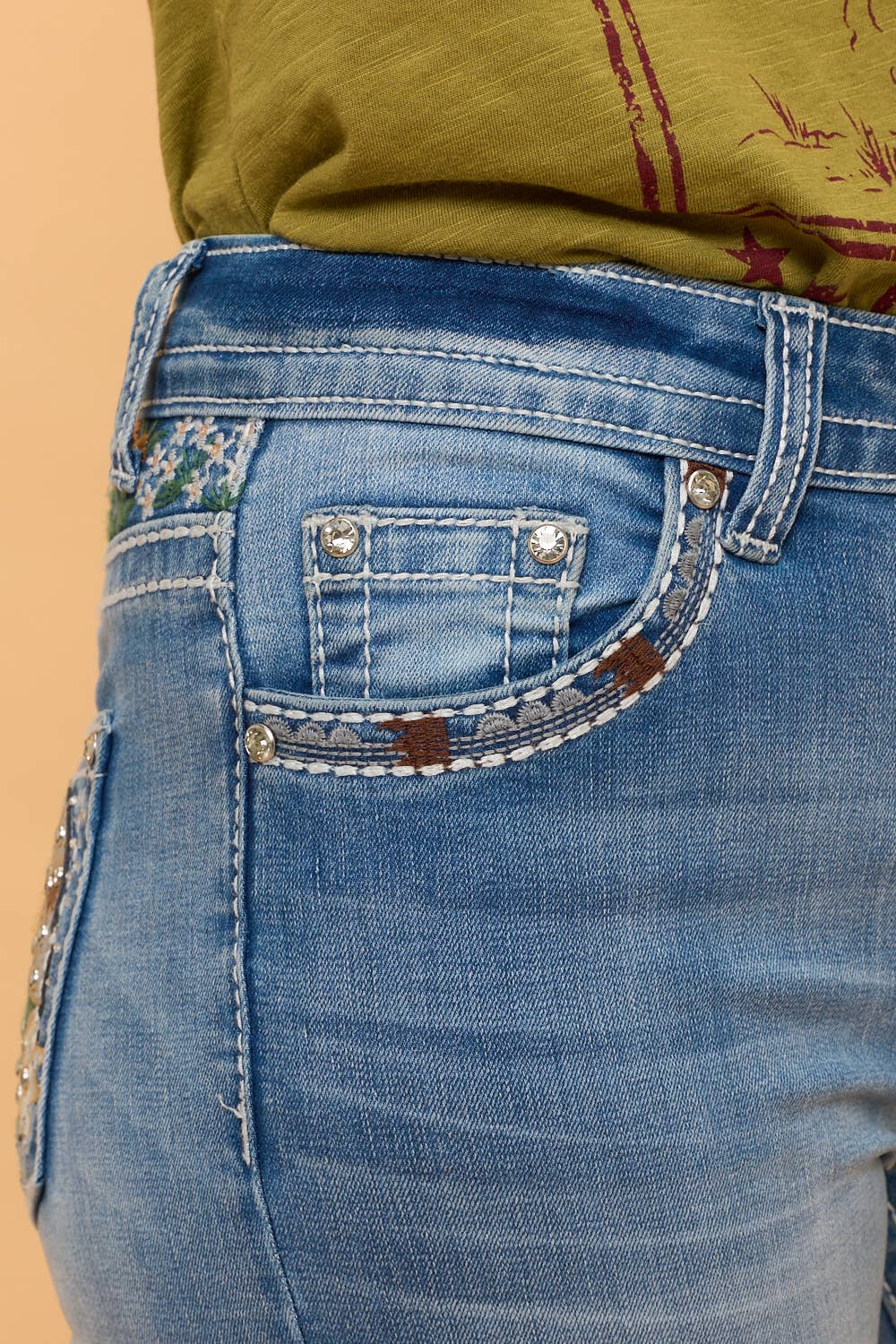 Westfield Eagle, Ladies Jeans, Bootcut, Horseshoe WT-789