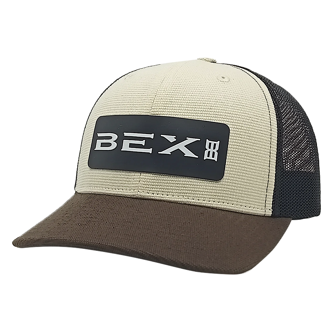 Bex - Marshall Tan & Black Snap Back Men’s Ball Cap H0191TB