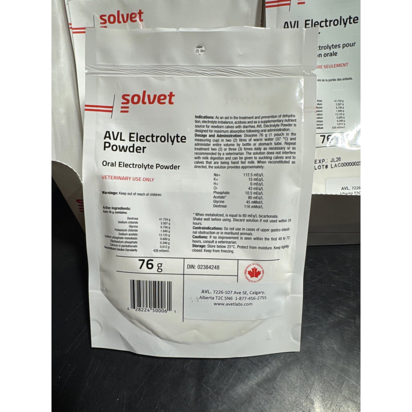 Solvet AVL Electolyte Powder 76g