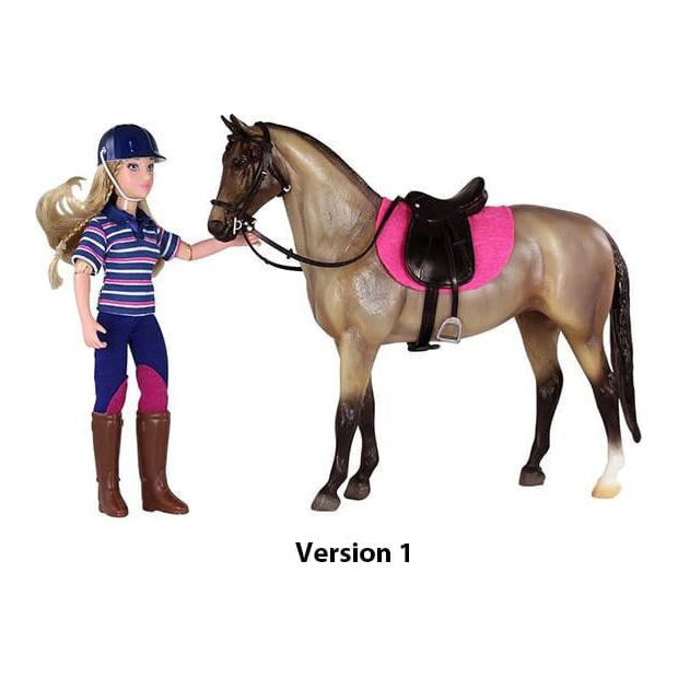 Breyer - English Horse & Rider Set 61114