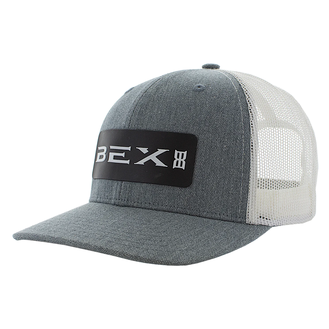 Bex - Marshall Grey & White Snap Back Men’s Ball Cap H0191GW