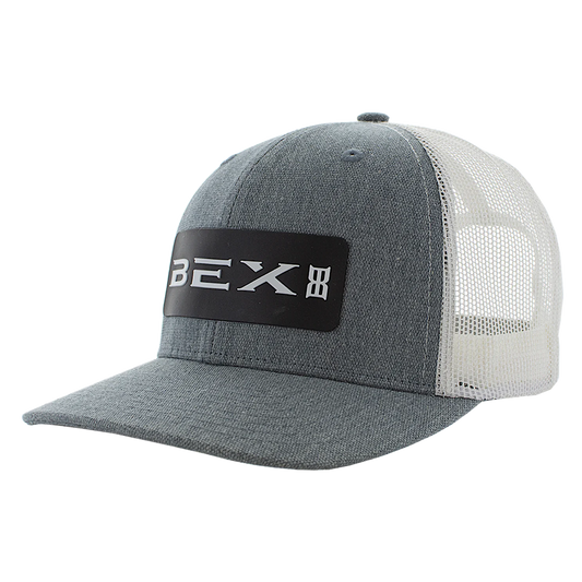 Bex - Marshall Grey & White Snap Back Men’s Ball Cap H0191GW