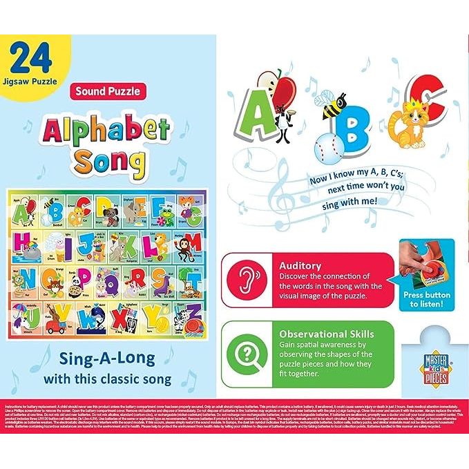 Alphabet Song - Sing-A-Long Sound Puzzle 24pc 11309