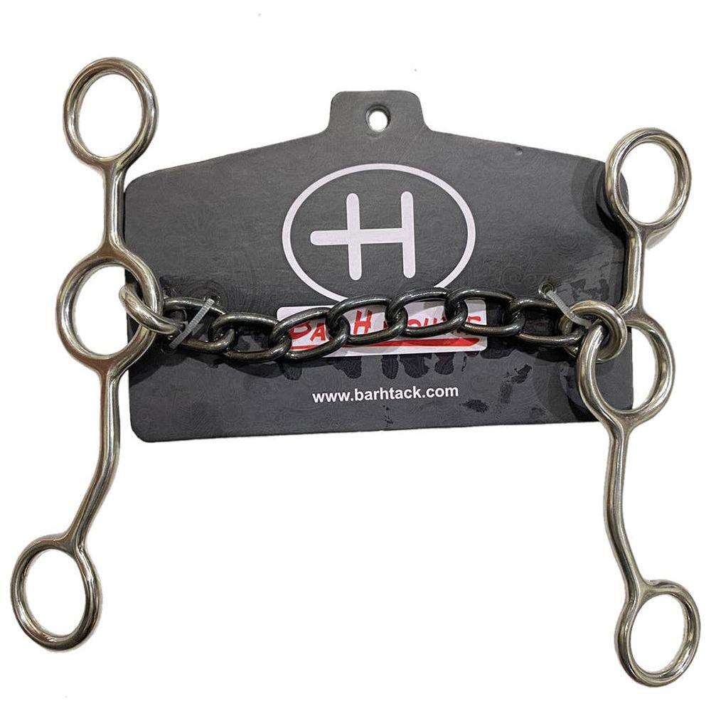 BarH Tack - Chain Mouth Tranning Shank Stainless Steel Bit