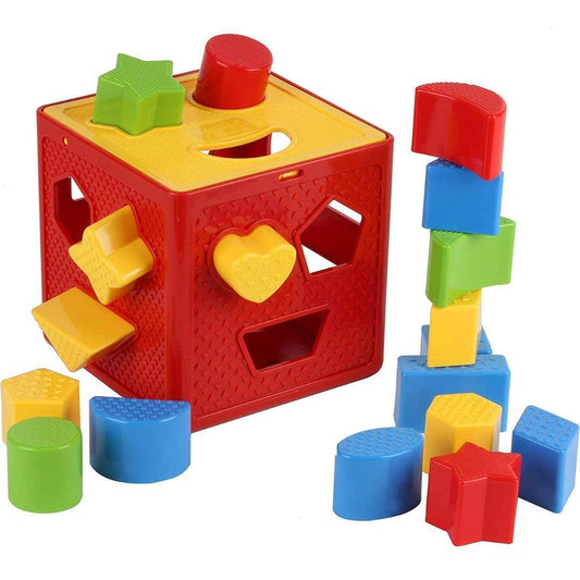 Play22 - Baby Shape Sorter Toy Blocks - Childrens Blocks 18 Shapes