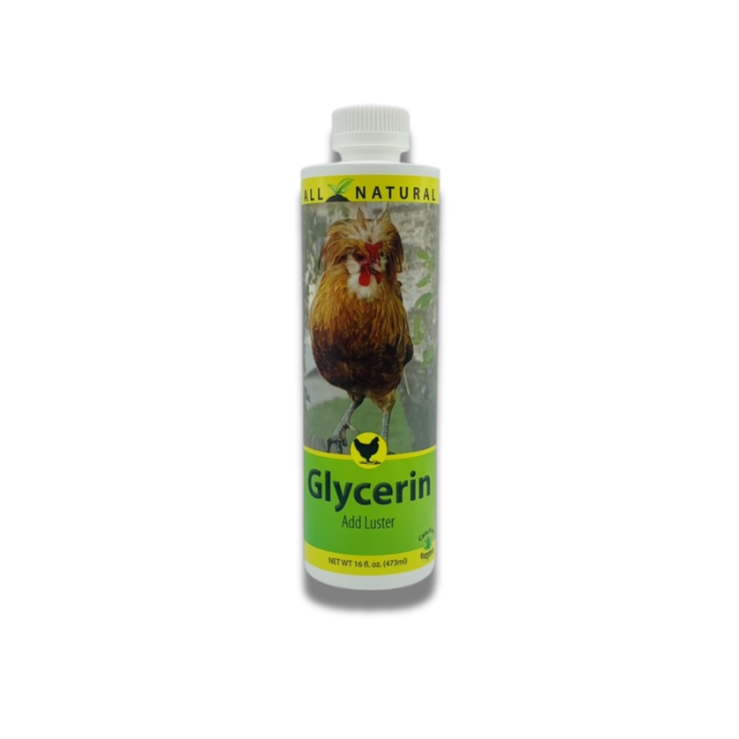 Show Chicken Grooming Glycerin | Conditions Comb, Wattles & Legs | 16 oz