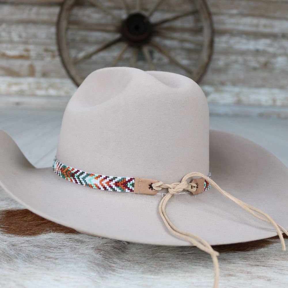 Western Beaded Hat Band - Solara