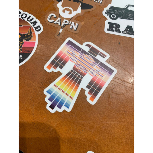 Rockin A Design - Serape Thunderbird
sticker