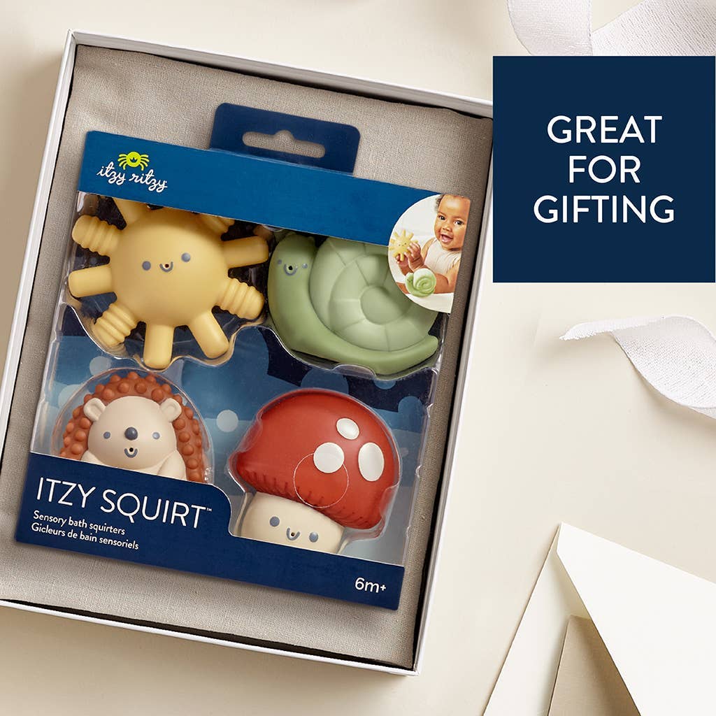 Itzy Squirt™ 4-Pack of Soft Bath Toys