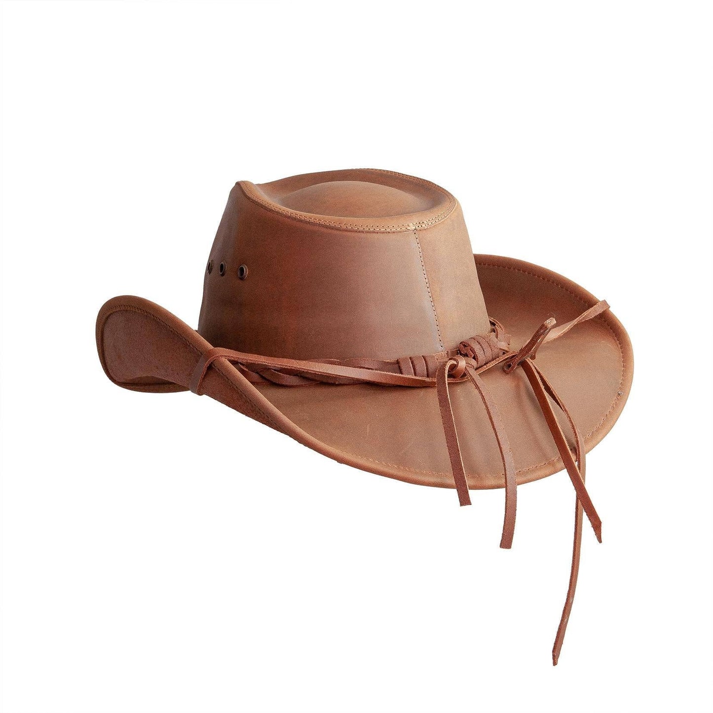 Premium Shapable Leather Cowboy Hat - Style Hollywood