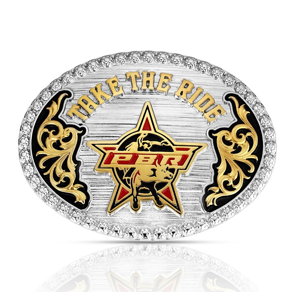 Montana Silversmith Take the Ride PBR Buckle A1091PBR