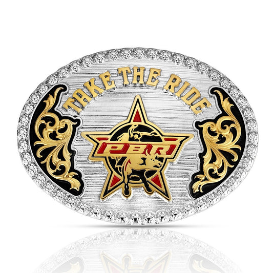 Montana Silversmith Take the Ride PBR Buckle A1091PBR