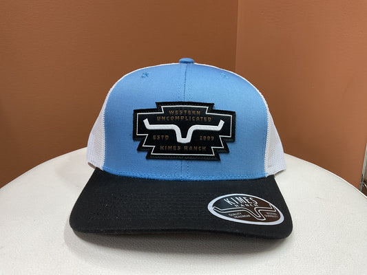 Kimes Ranch Ball Hat, Woodland Blue