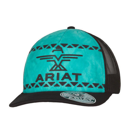 Arait Ariat Ladies Turquoise Thunderbird Trucker Cap A300088233
