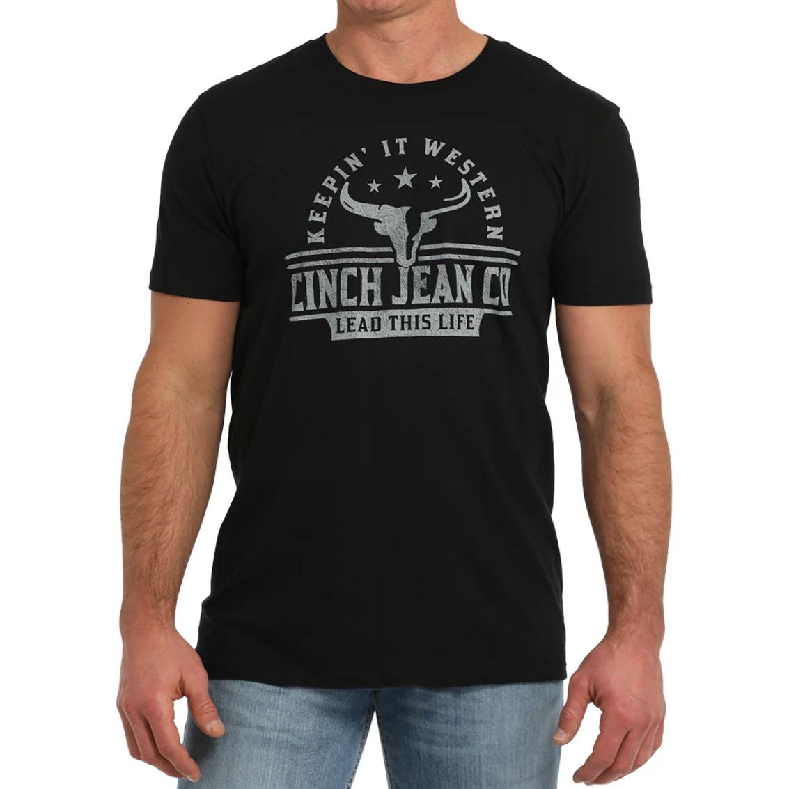 MENS CINCH TEE KEEPIN’ IT WESTERN