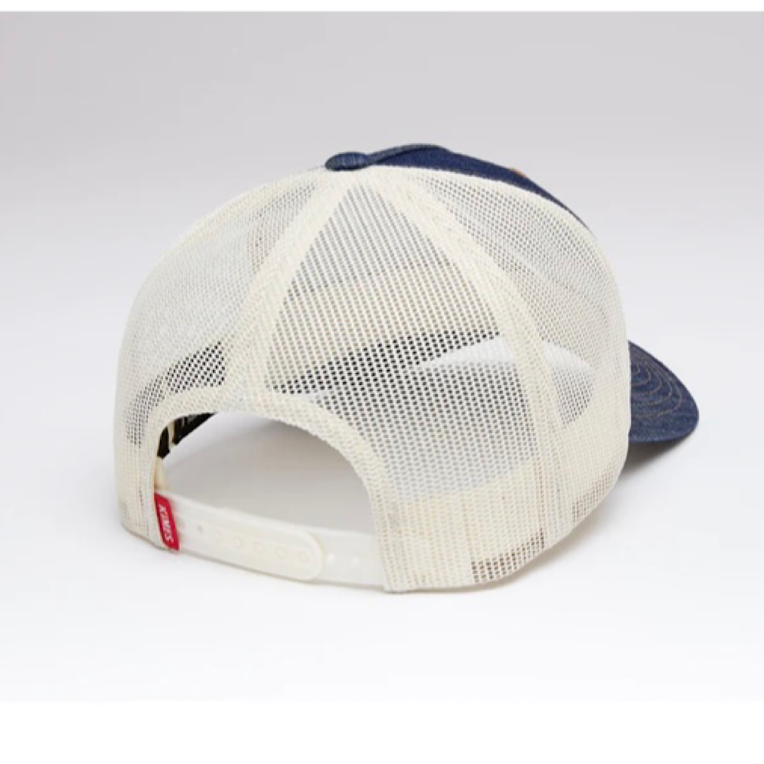 Kimes - Roped LP Denim & Cream Snap Back Men’s Ball Cap