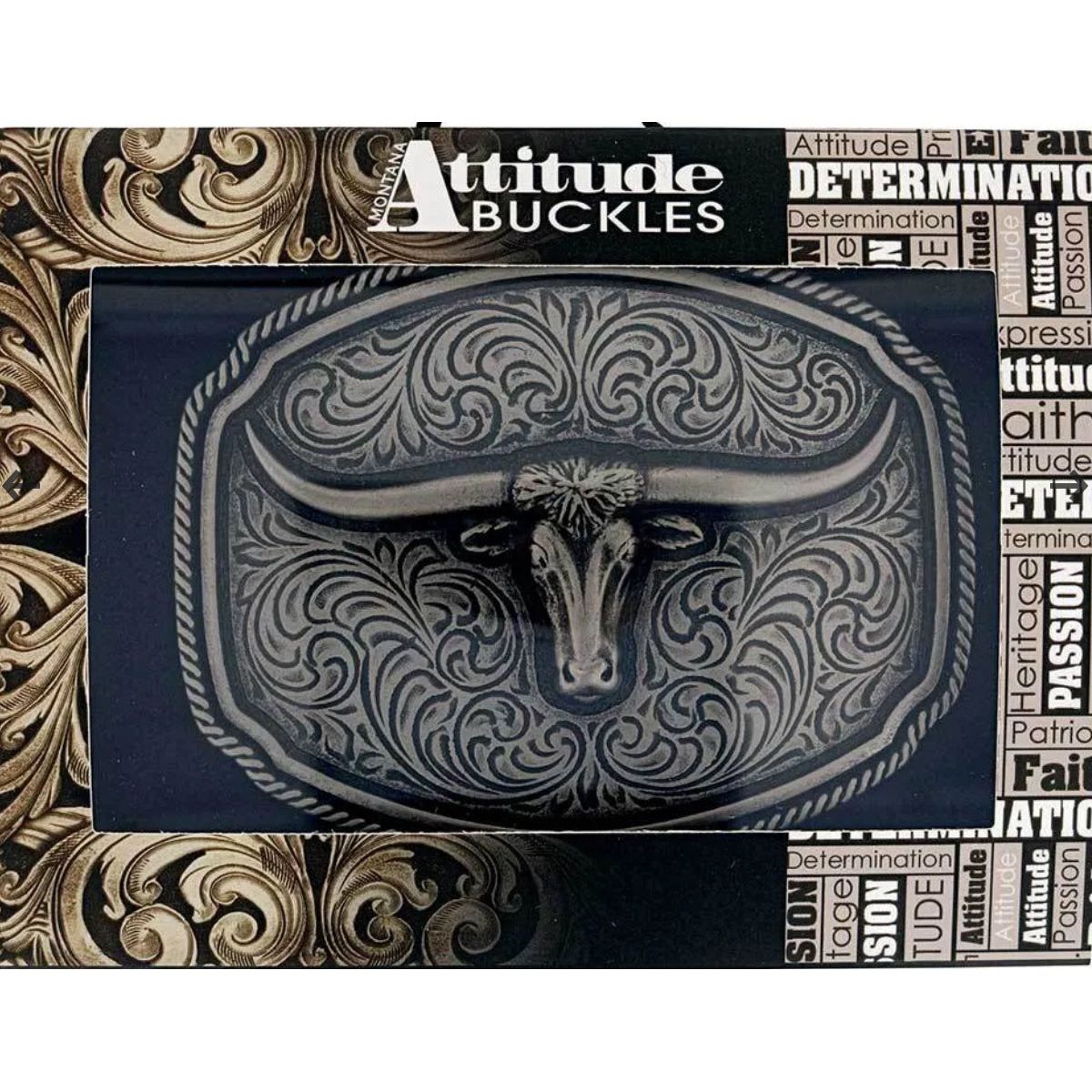 Longhorn Soul Attitude Buckle