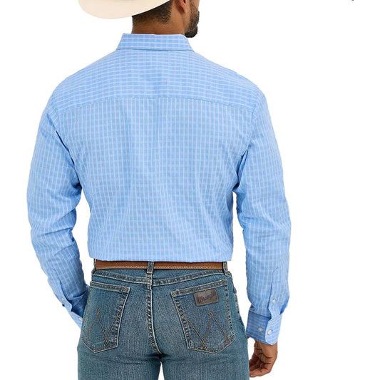 WRANGLER MEN'S CODY JOHNSON LONG SLEEVE BUTTON SHIRT - 112359684