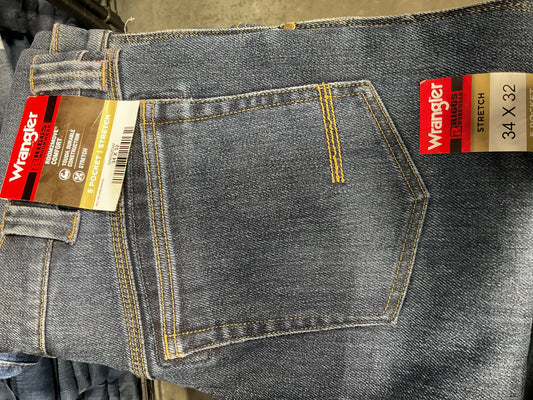 Wrangler men’s various Riggs workwear jeans, Lined, 3W052DW