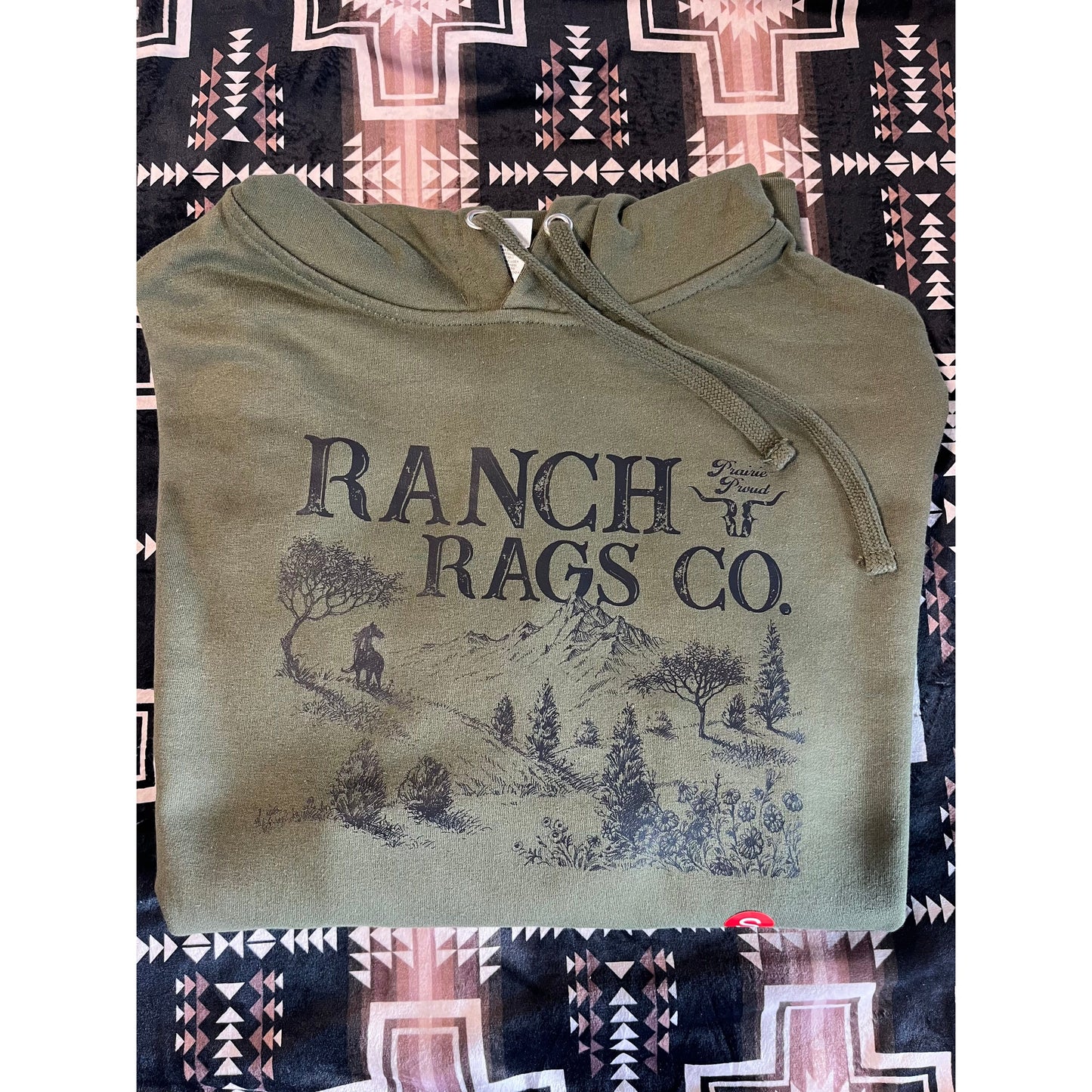 Ranch Rags Prairie Proud Scenic Hoodie