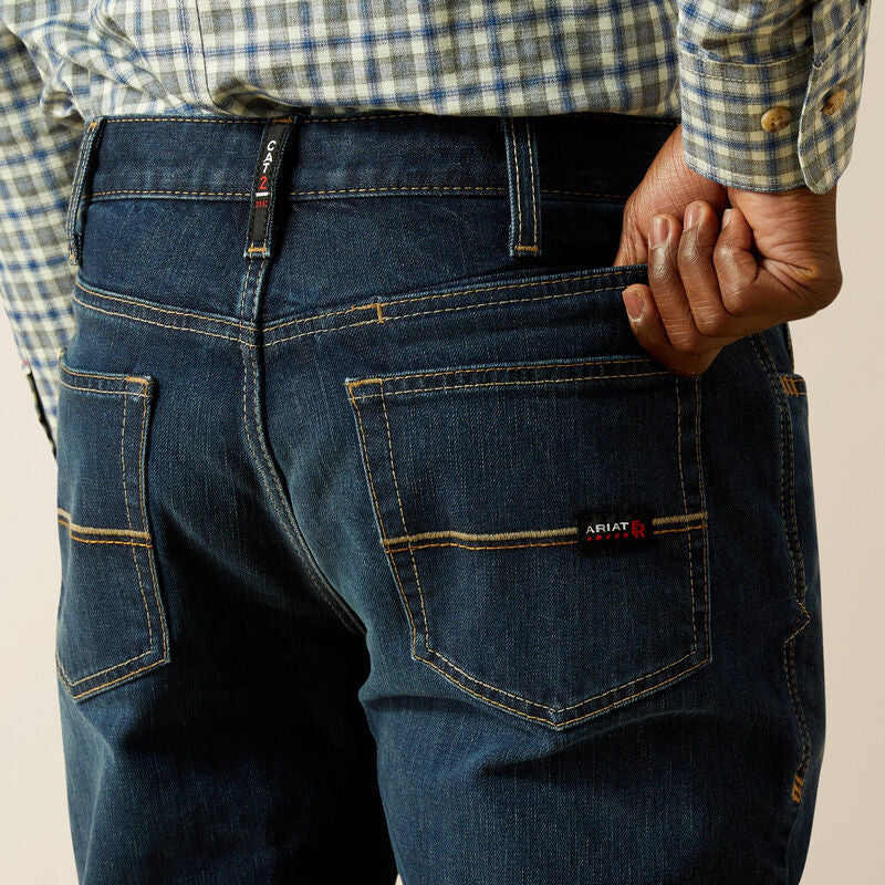 Ariat MENS FR M4 Relaxed Lightweight DuraStretch Boot Cut Jeans