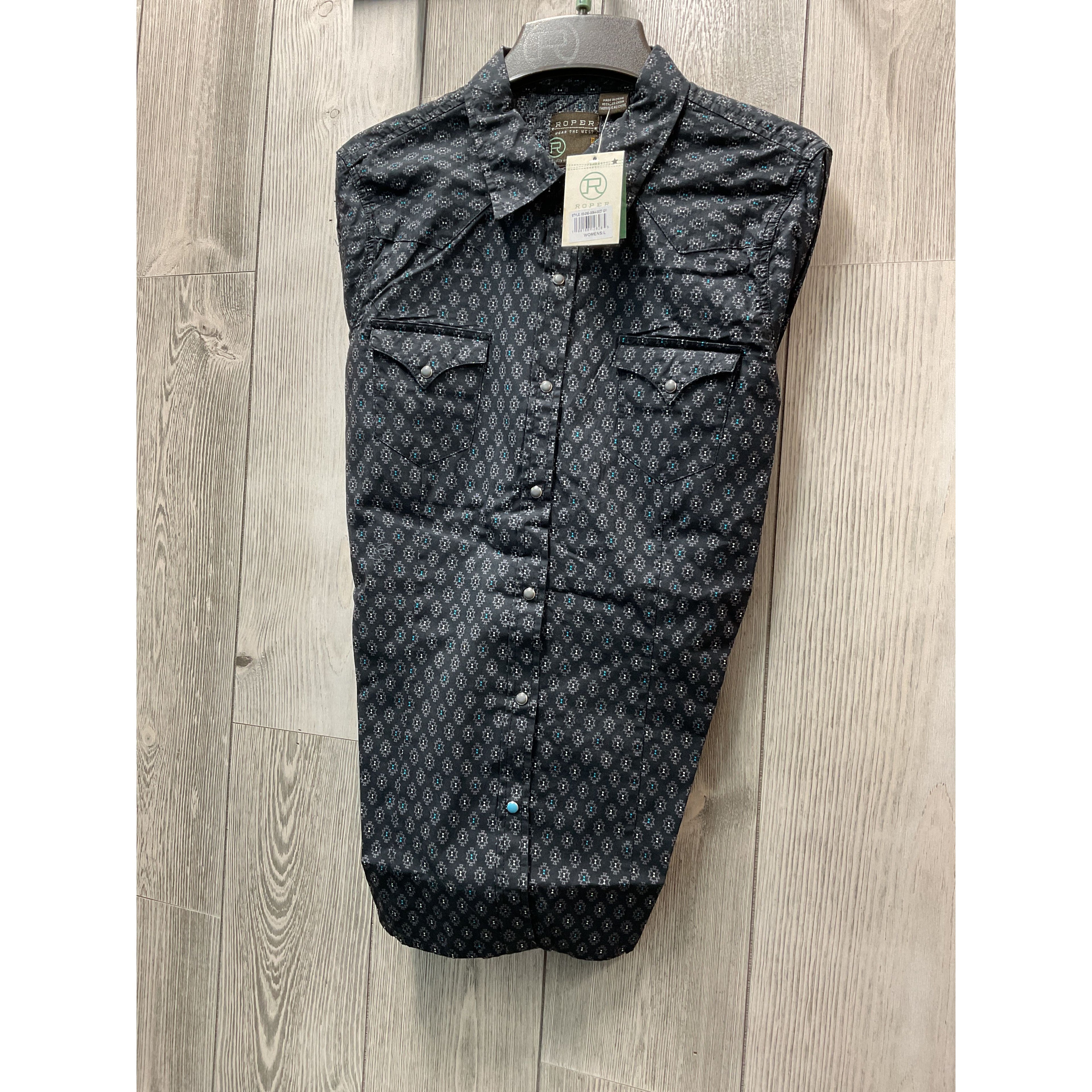 Roper Ladies, Long Sleeve, Snap 03-050-0064-0327