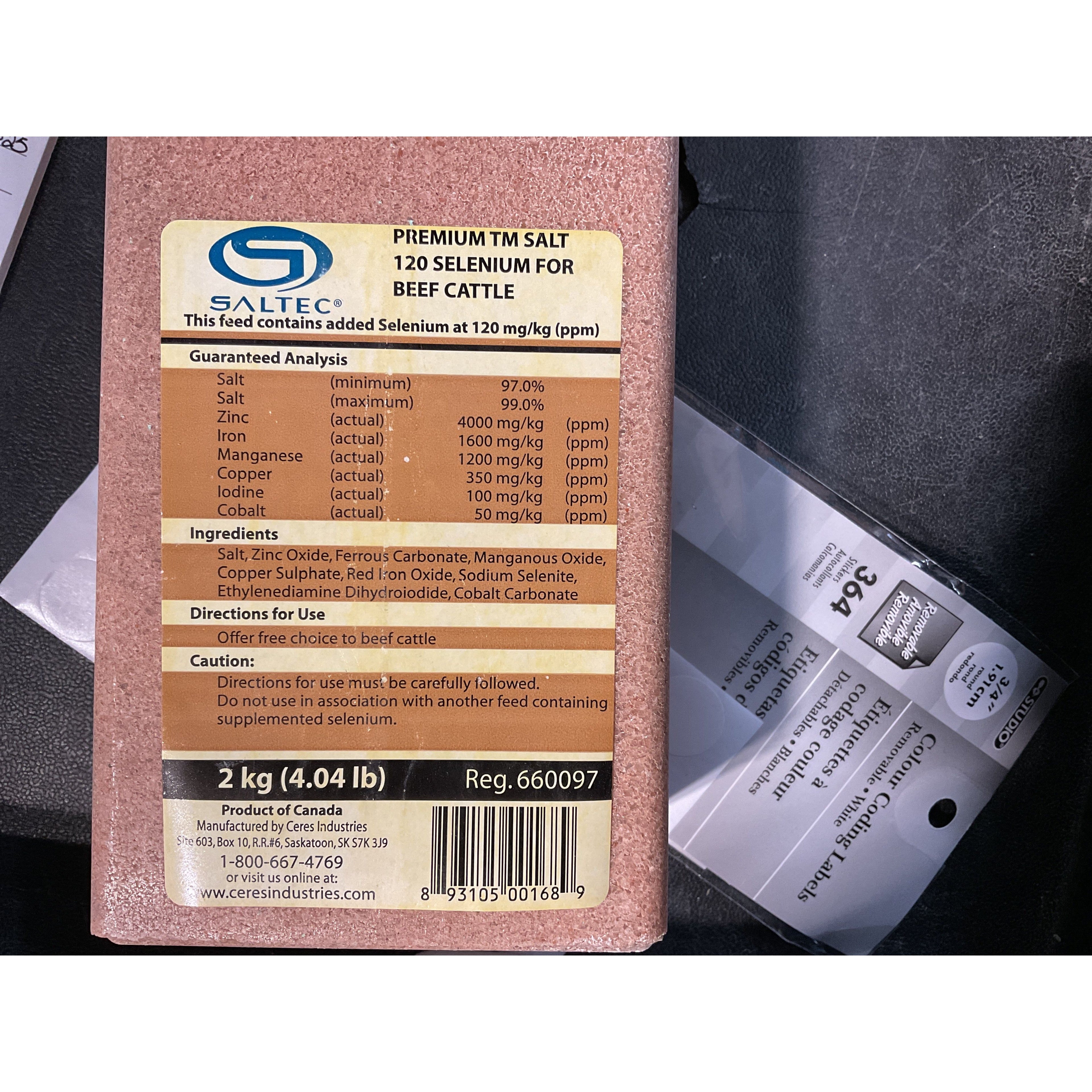 2kg Trace Mineral Salt Block
