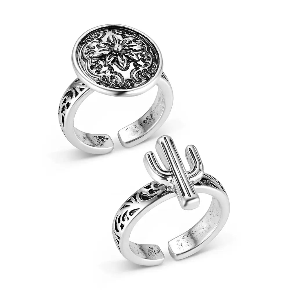 Montana Silversmith Southwest Embrace Ring Set ARG6562