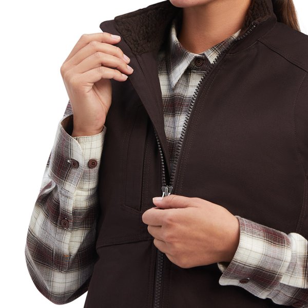 Ariat Rebar Dura Canvas Insulated Vest for Women 10041602